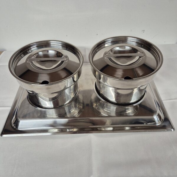 2 x Suppeneinsatz für Chafing dish