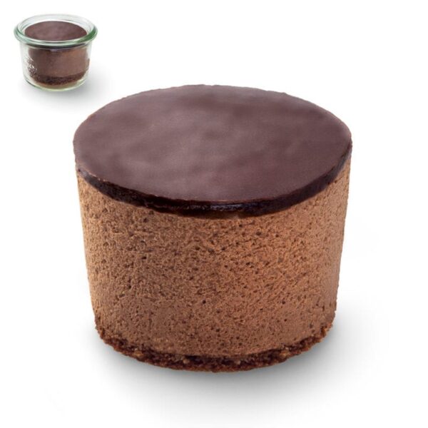 Dunkles Schokomousse